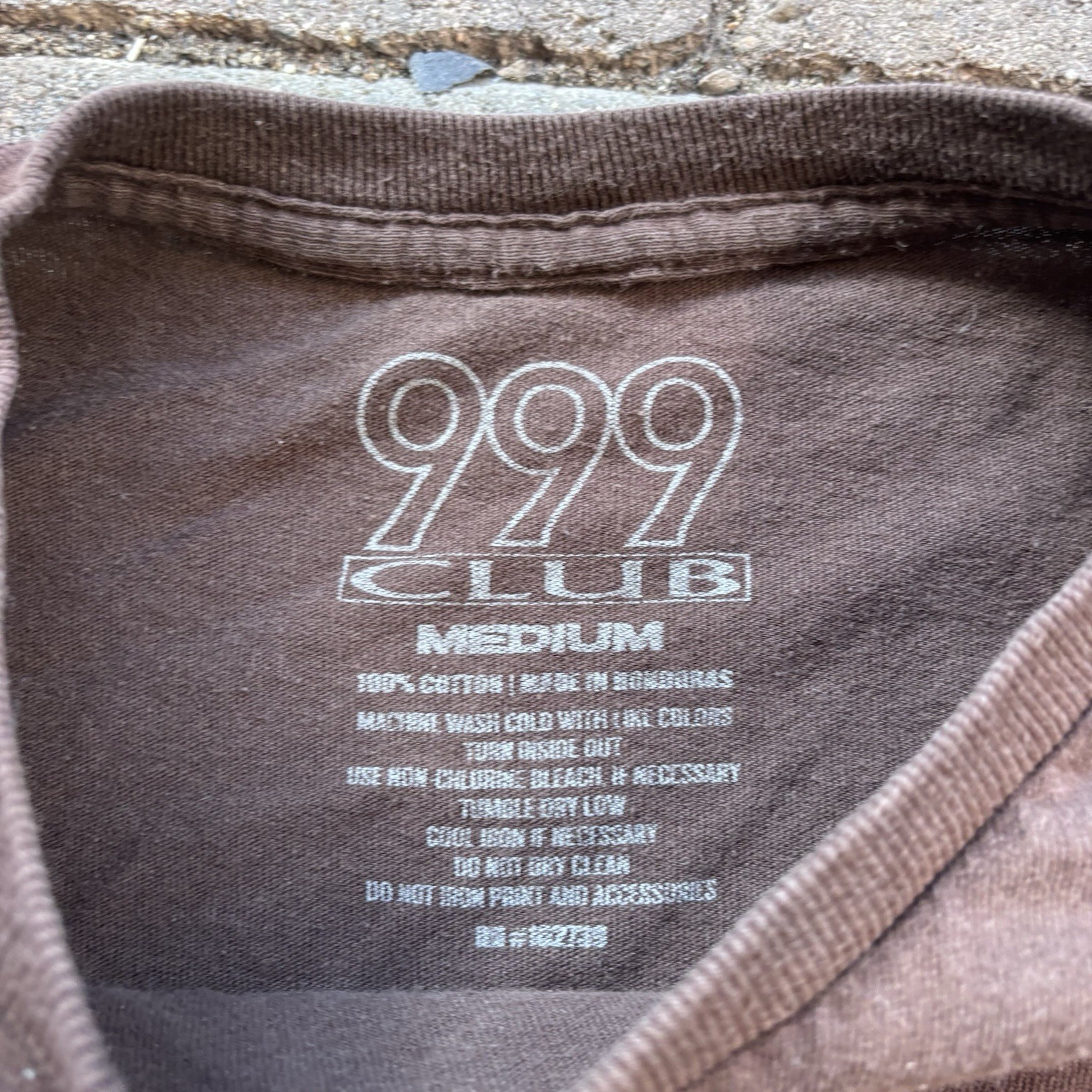 Juice WRLD 999 T-Shirt Mens Size M Lets Remain Positive Graphic Merch Brown Rap gallery