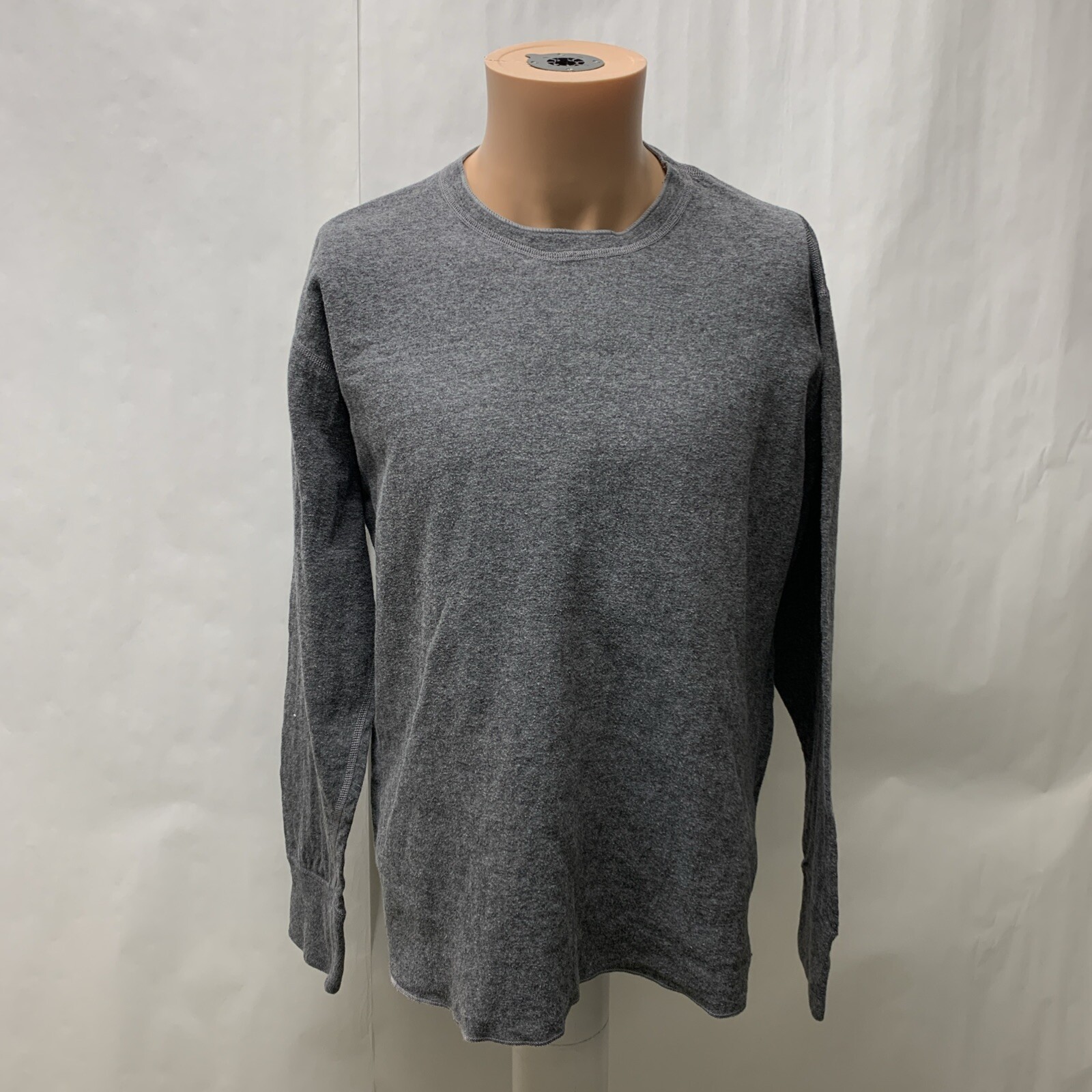 L L Bean mens large reg 2 Layer Shirt Crewneck Long Sleeve Cotton Wool Nylon gallery