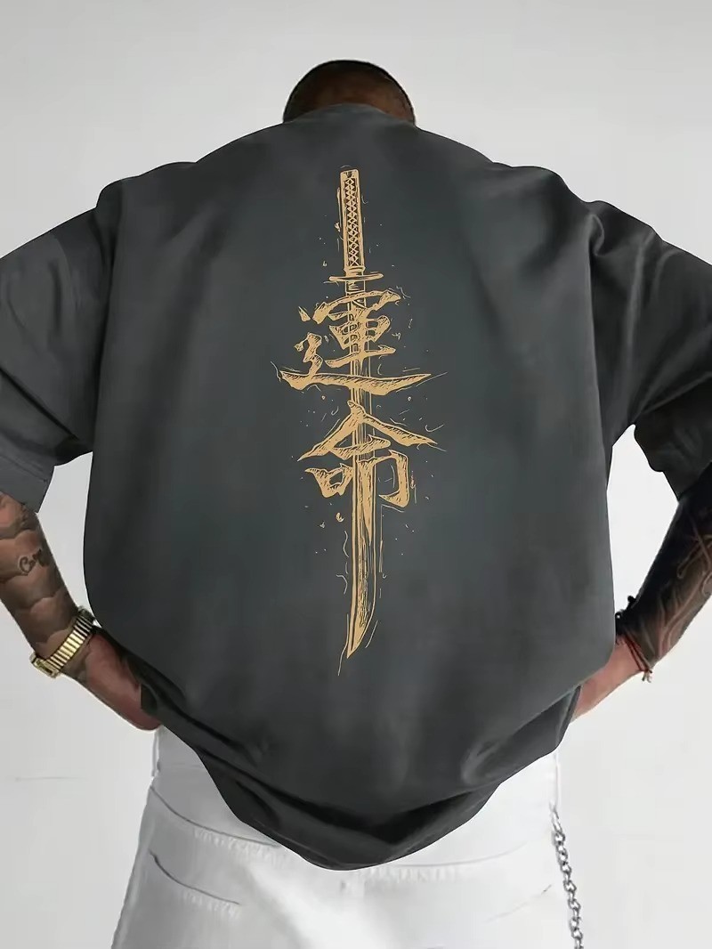 Japanese Warrior Graphic Tee for Men gallery