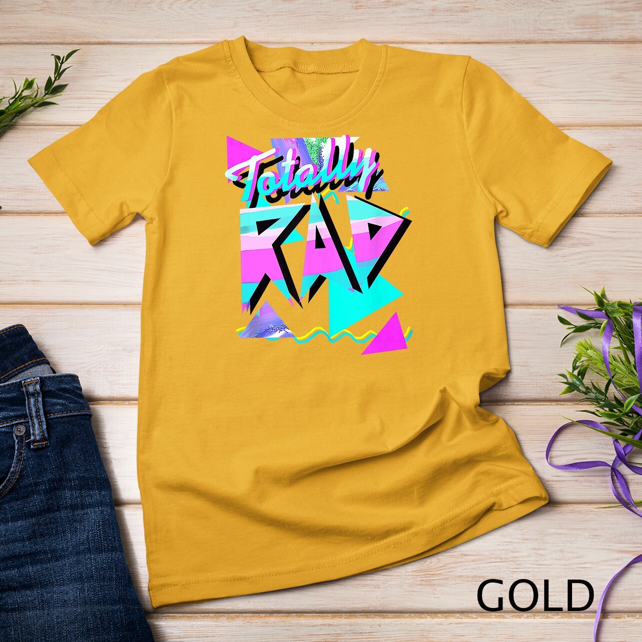 1980's-Style Totally Rad 80s Casual Hipster v.10.1 Unisex T-shirt gallery