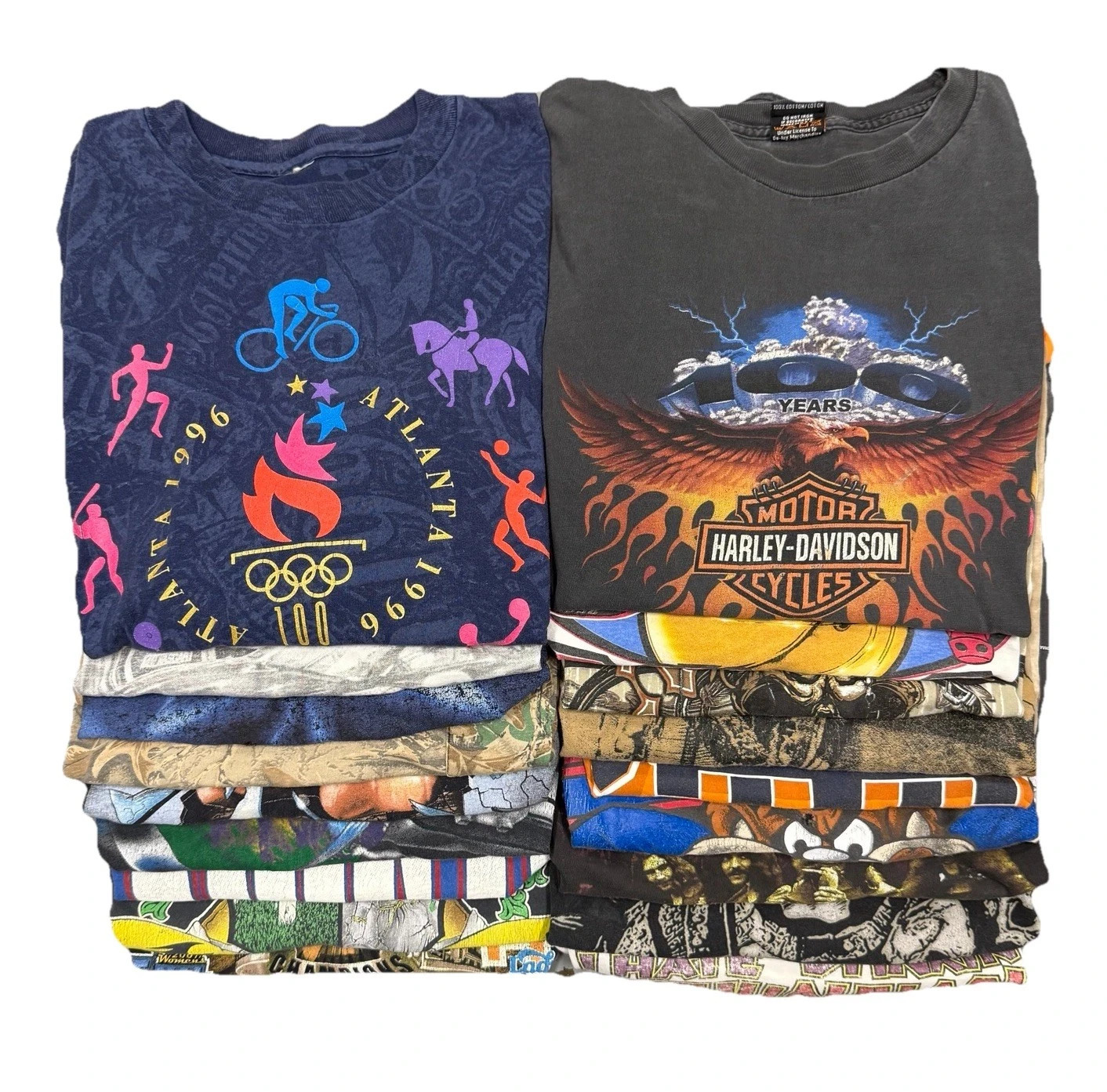 Vintage Short Sleeve Mystery Shirt Package 70s 80s 90s Y2K – Medium Large XL
