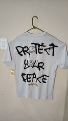 Smiley World Protect Your Peace Short-Sleeve T-shirt Size Medium