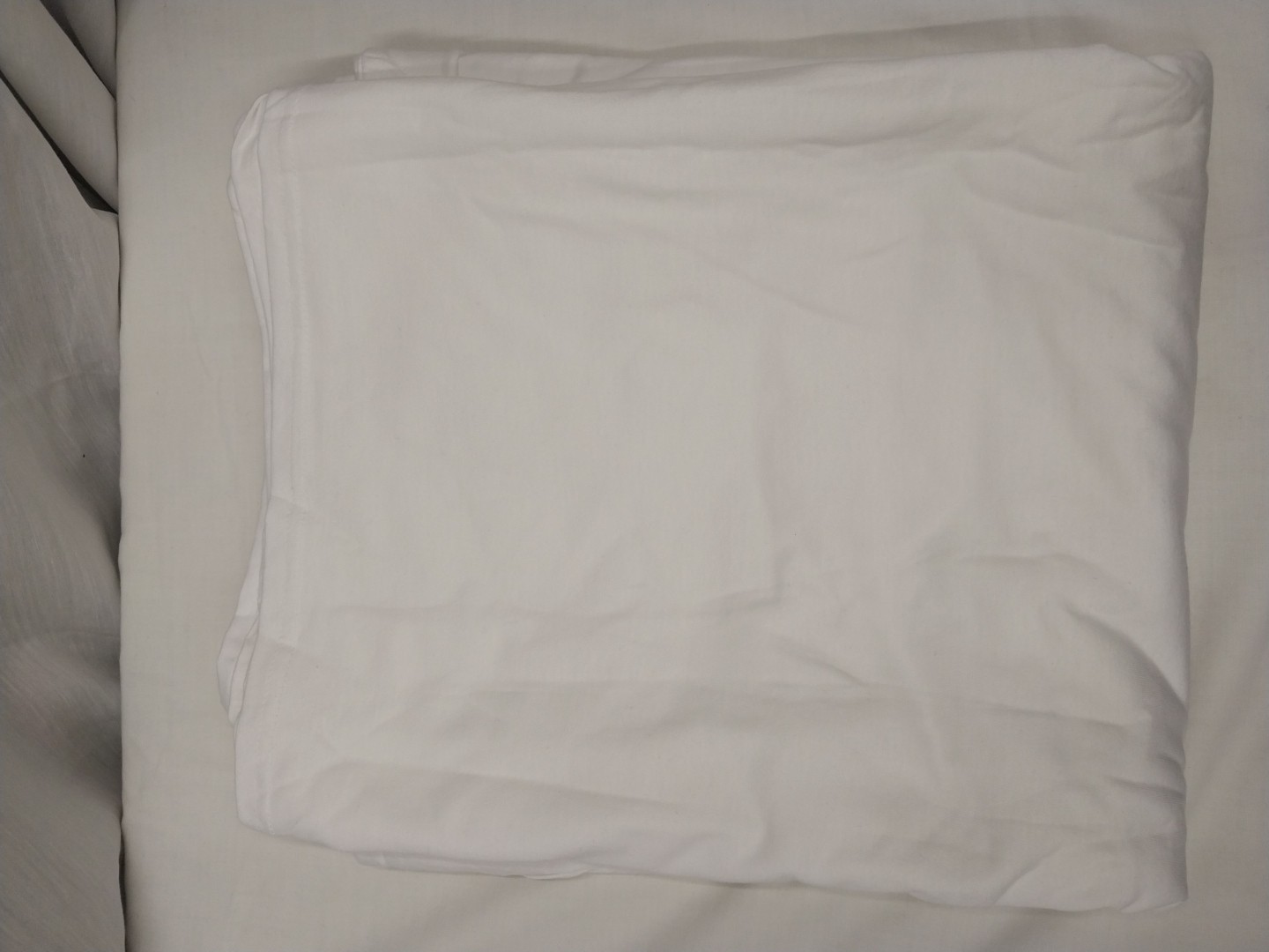Fruit Of The Loom V-neck Tagless Layflat Collar T-shirts 4 Pack White Cotton ... gallery