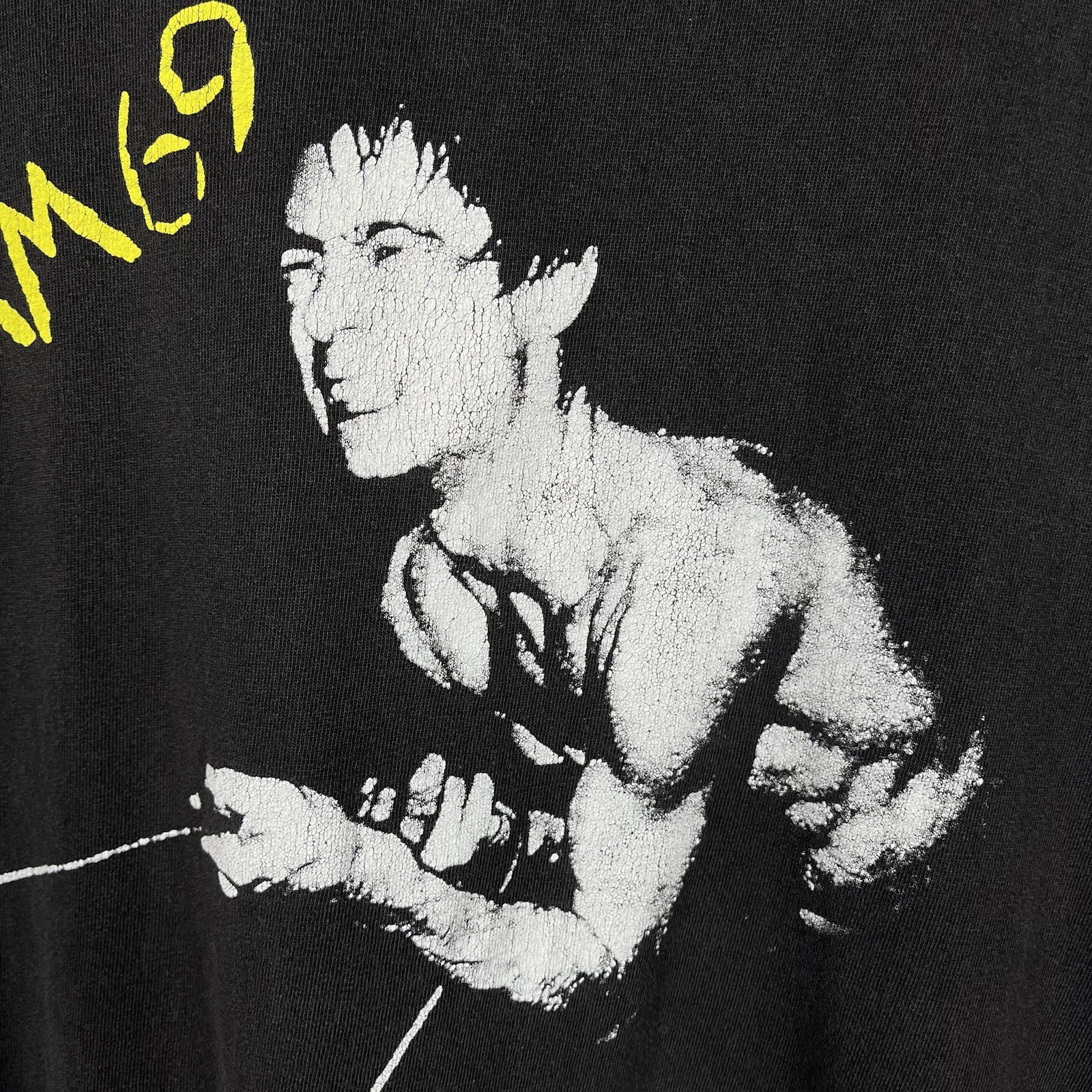 Vintage Sham 69 Punk Rock Band Short Sleeve T Shirt 2003 Size XL Faded Black 00s gallery