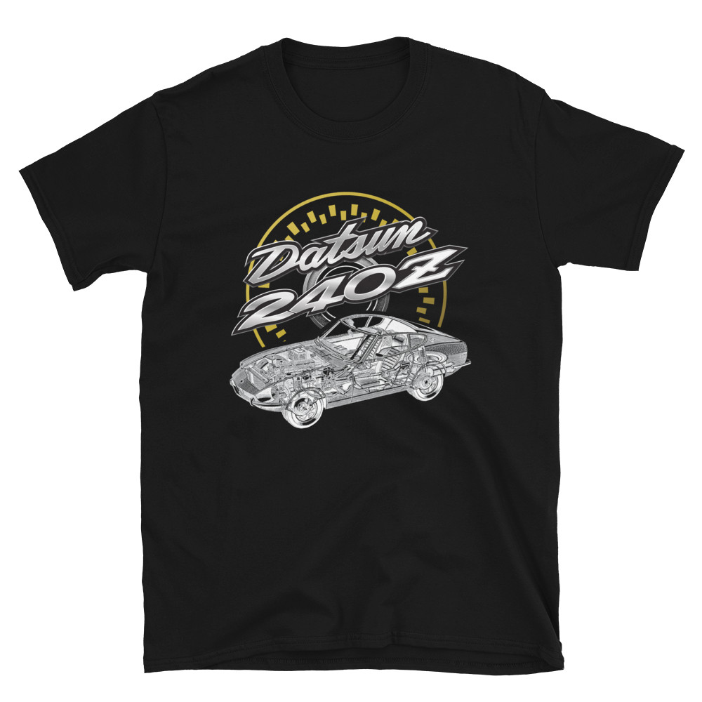 Datsun 240 Z Schematic Short-Sleeve Unisex T-Shirt gallery