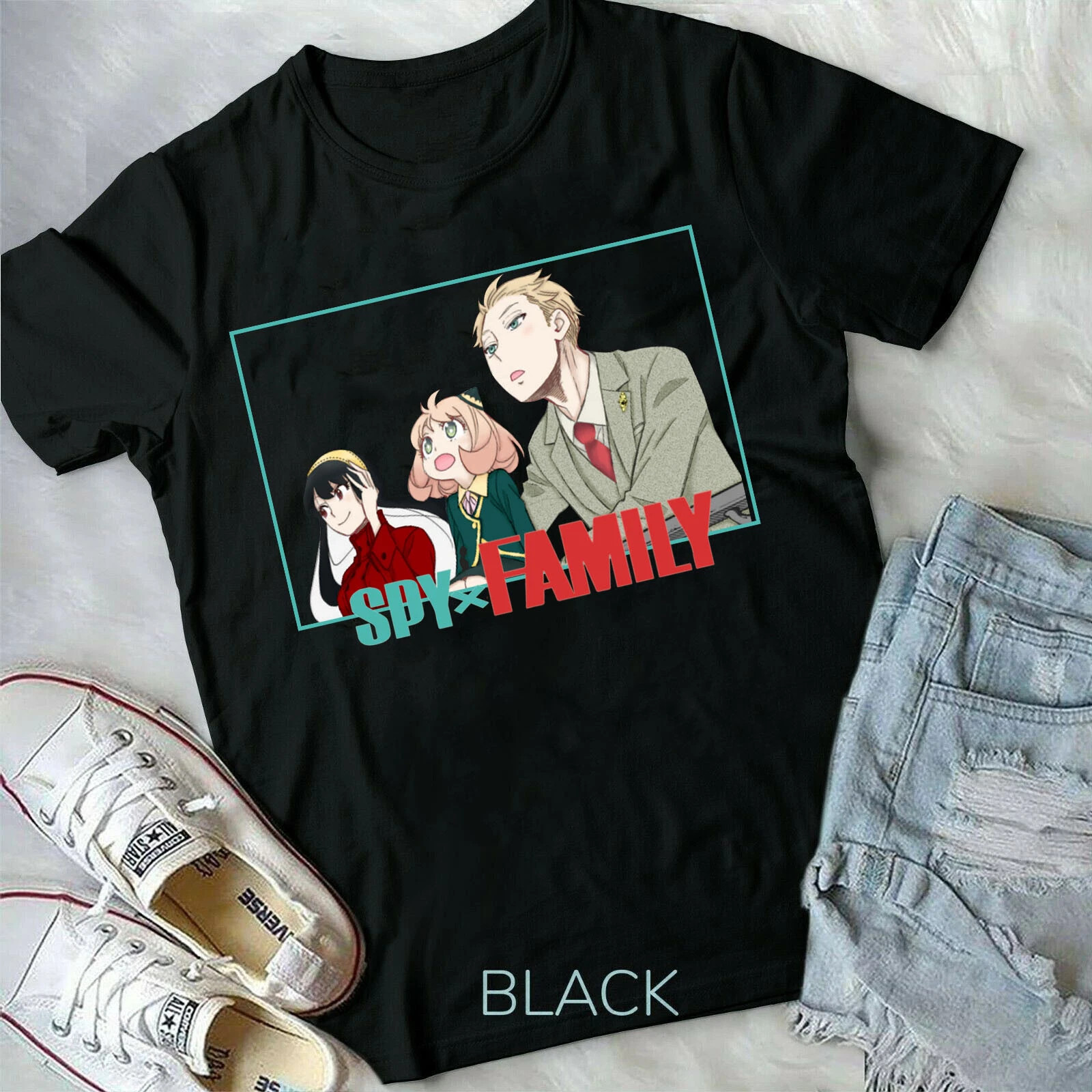Spy X Family,anya,spyxfamily,yor,loid,anime,forger,New 2022 Unisex T-Shirt