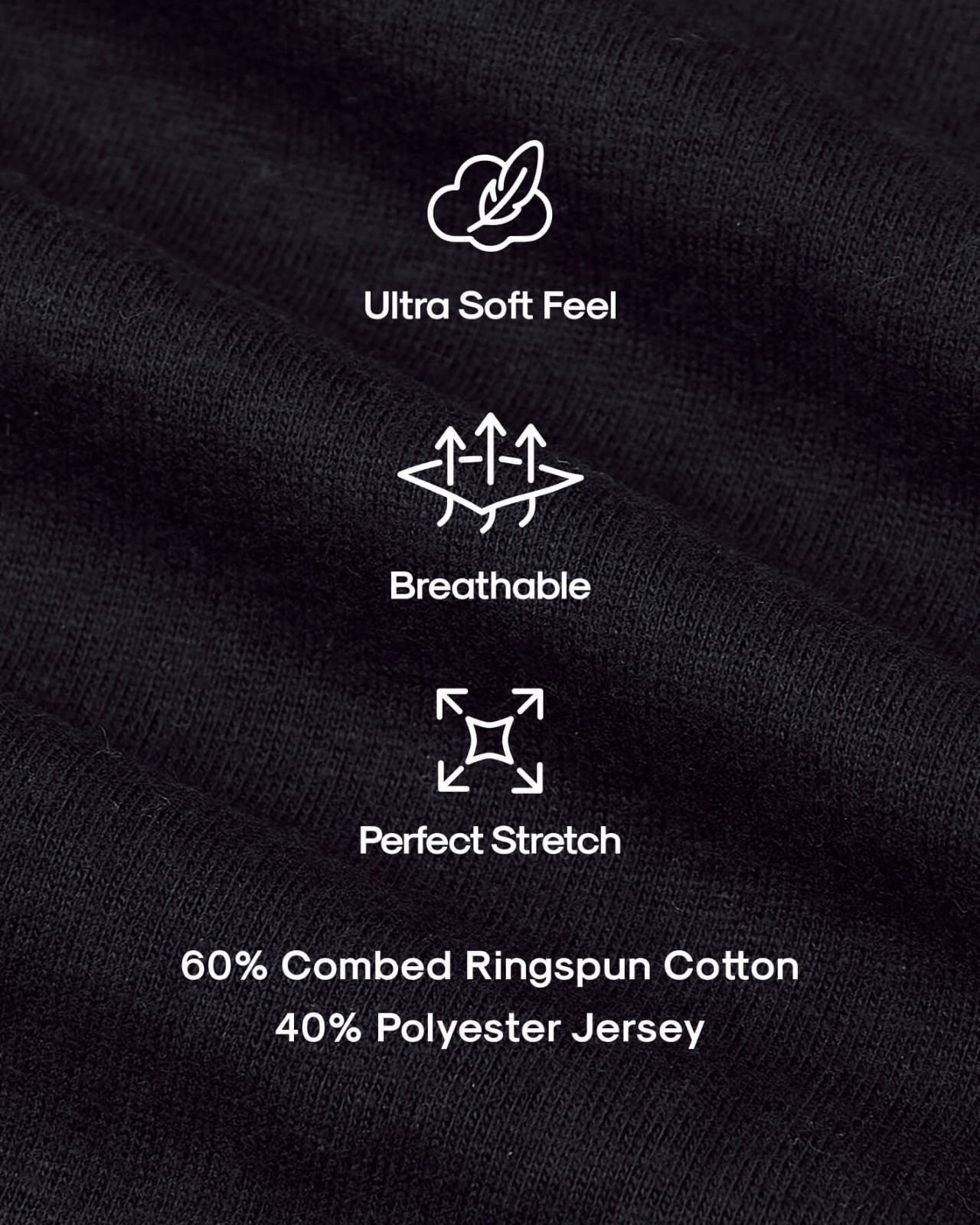 True Classic Crew Neck (Black) Large gallery