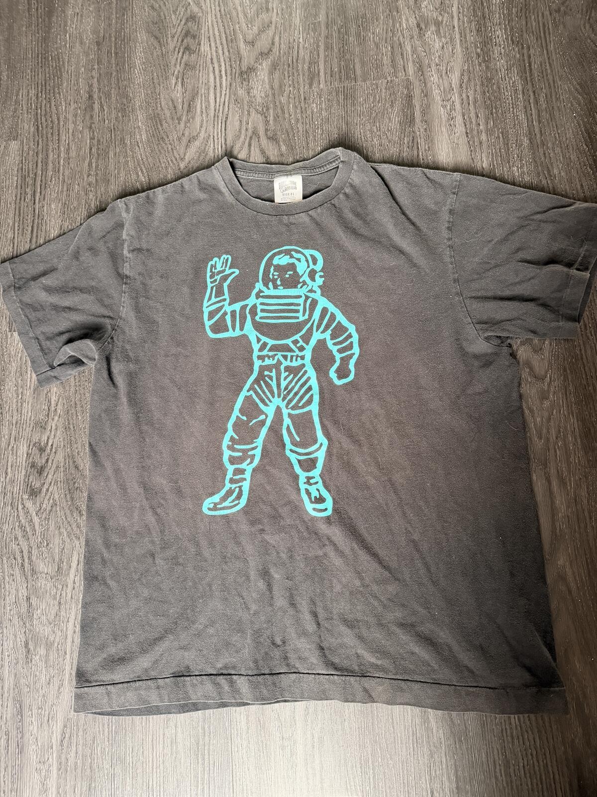 Vintage 00s Billionaire Boys Club BBC Astronaut Single Stitch Tee Grey – XL