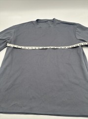 Dazy T-Shirt Men Medium Gray Solid High Neck..#17575