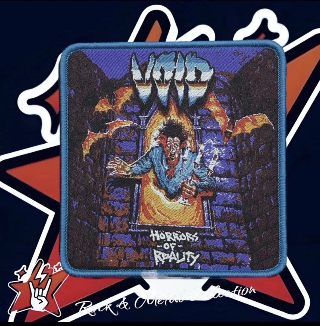 Void Official Exclusiv Woven Patch Thrash Metal Annihilator Voivod Megadeth gallery