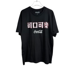 Coca Cola Kanji Logo Double Sided Black T-Shirt New Without Tags Men’s Size L