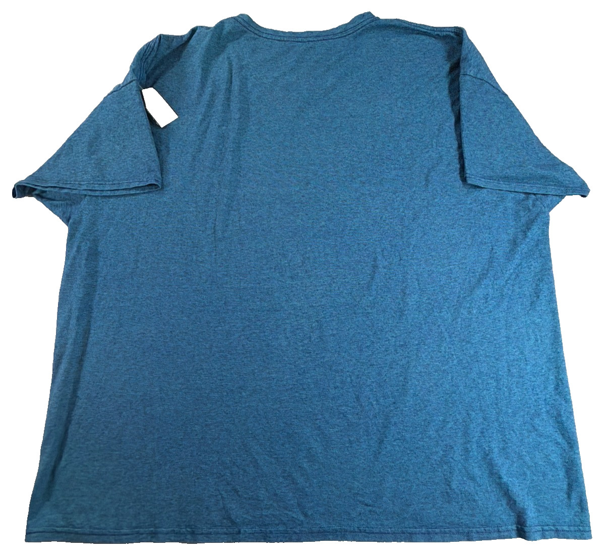 Fruit of the Loom Platinum V-Neck T-Shirt Mens 3XL Heather Blue 60/40 Cotton gallery