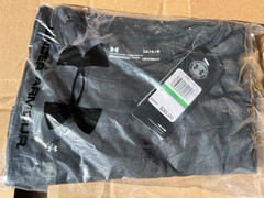 Under Armour USA MADE Black Tac Tech Polyester Tactical T-Shirt 1351774