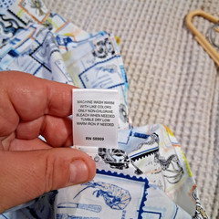 Murano Button Down Collared Nautical Theme Stamp XLT Short Sleeve Mens Shirt