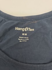 Hang Ten Tank Top Mens Medium Blue Graphic.#42375