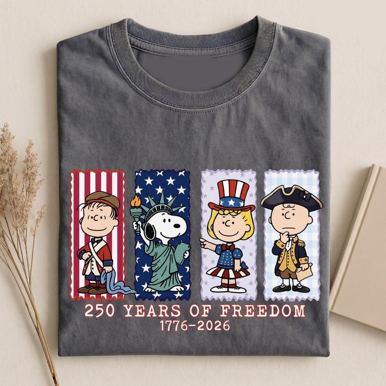 America 250th Anniversary Shirt, Patriotic Snoopy Tee, Retro American Shirt gallery