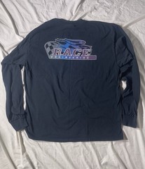 90s/Early 2000’s GILDIAN Activewear Ultra Cotton Black “Race Engineering” XL