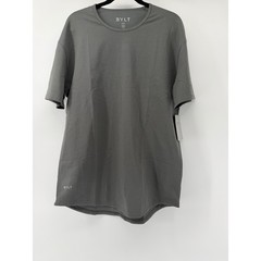 BYLT Basics Drop-Cut Lux T-Shirt Bundle Men XL Navy Storm Sage Charcoal 4-Pack