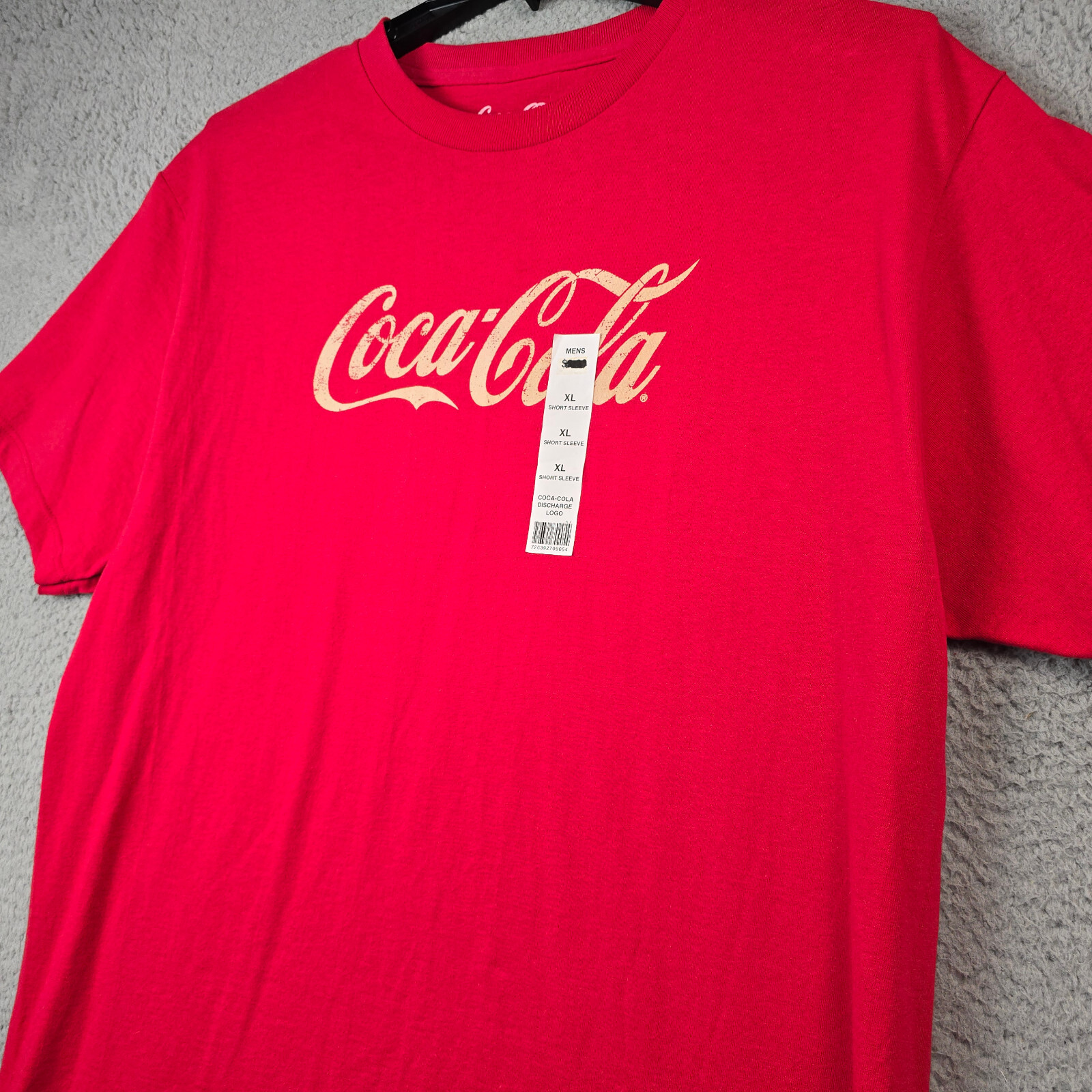 COCA COLA COKE SHIRT MENS Extra Large XL RED casual CLASSIC Vintage LOGO NWT gallery