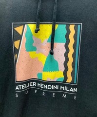 SUPREME × ATELIER MENDINI MILAN hoodie black RN 101837