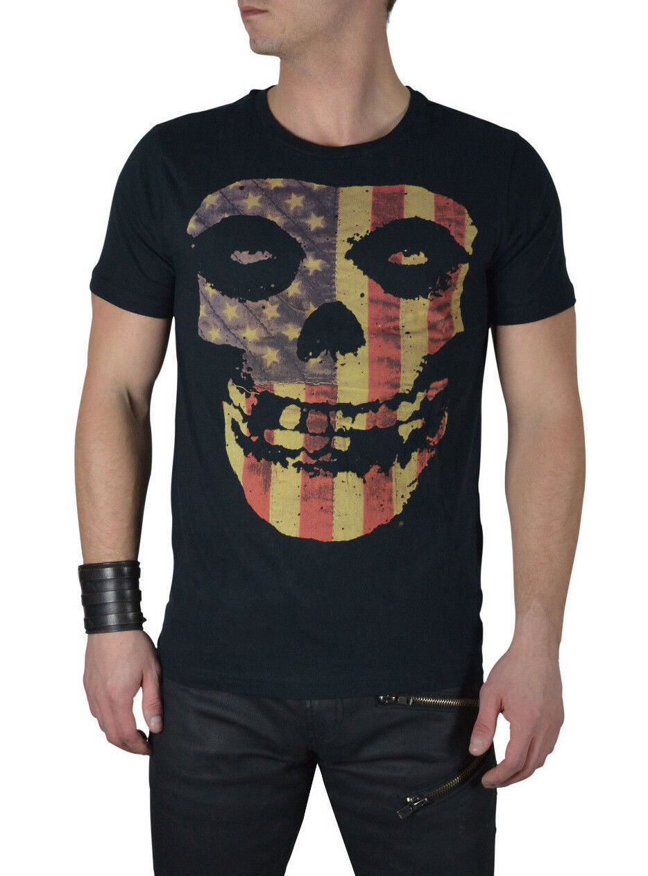 IRON FIST MISFIT FLAG SKULL T SHIRT OFFICIAL ITEM gallery