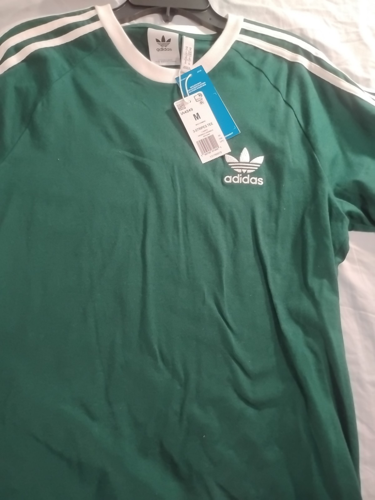 Adidas Three Stripes Shirt Brand New Medium gallery