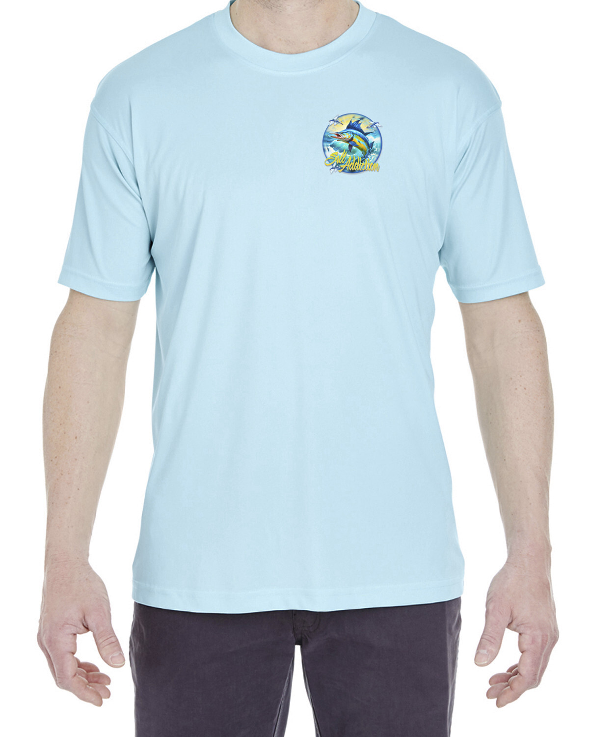 Salt Addiction t Shirt Short Sleeve MicroFiber Sailfish 30 gallery