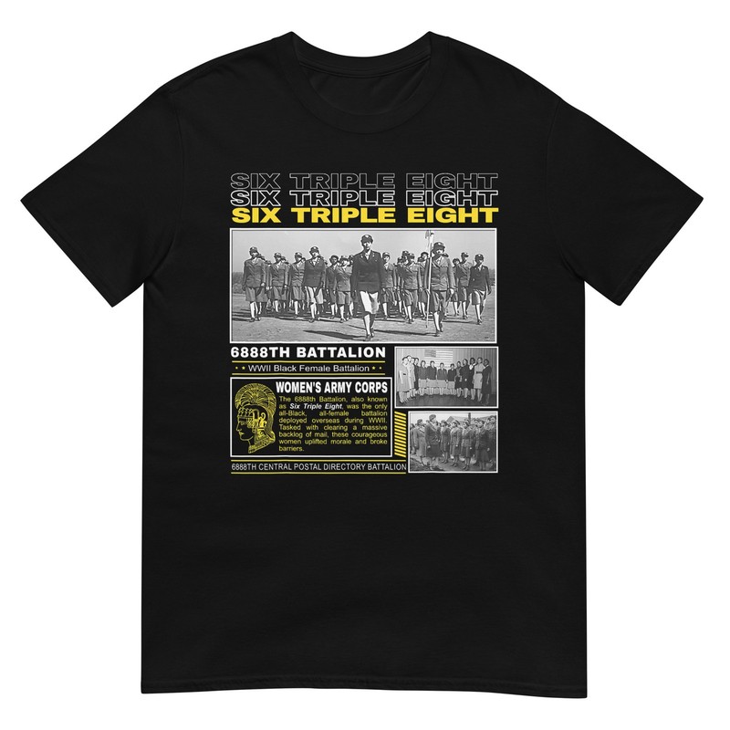 Honoring 6888th Battalion Black Female Heroes T-Shirt