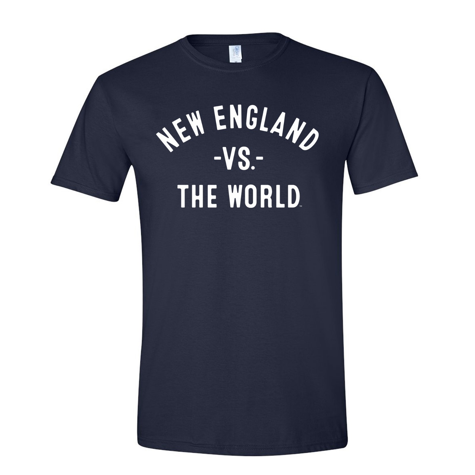 New England Vs The World - boston patriots pride football fan Xs-6X Soft T-shirt gallery