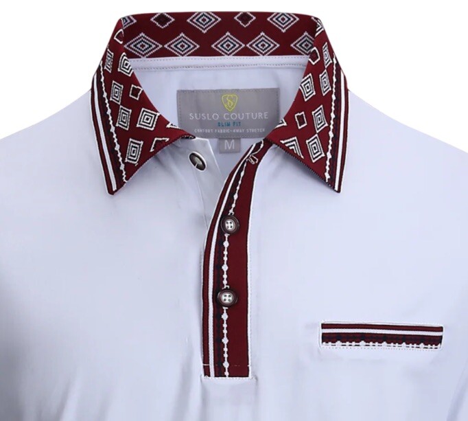 Men's Luxurious Fine Cotton Polo Shirt,Italian Style,Stretch M to 3XL….C8.A gallery