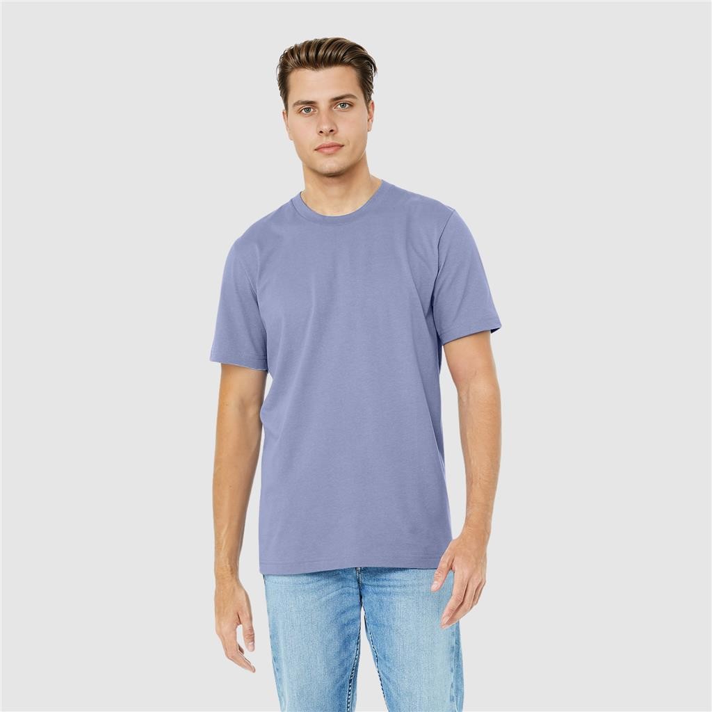 5 Pack Bella Canvas Mens T Shirts Short Sleeve Crew Neck Cotton Tees Large gallery