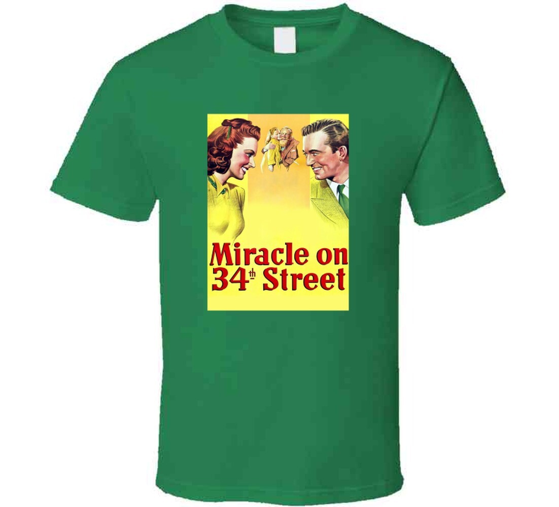 Miracle On 34th Street Tee Classic Holiday Film T Shirt gallery