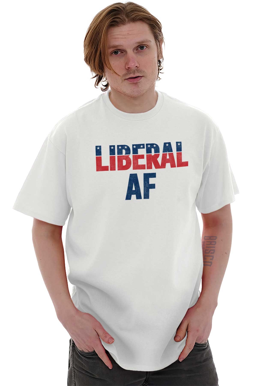 Liberal AF Pro Democrat Left Wing Political Progressive Classic T Shirt Tee gallery