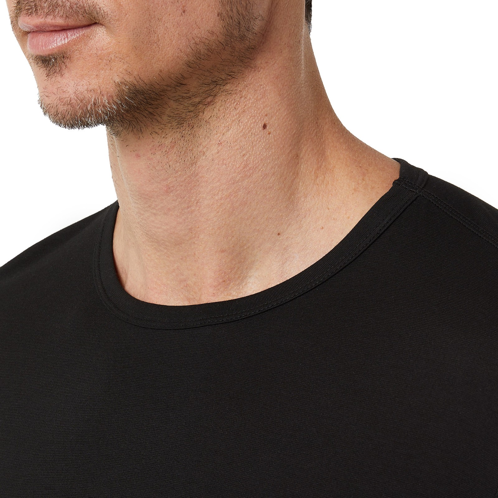 32 Degrees Men's Heat Long Sleeve Crew Neck Tee, 4-Pack, Size L gallery