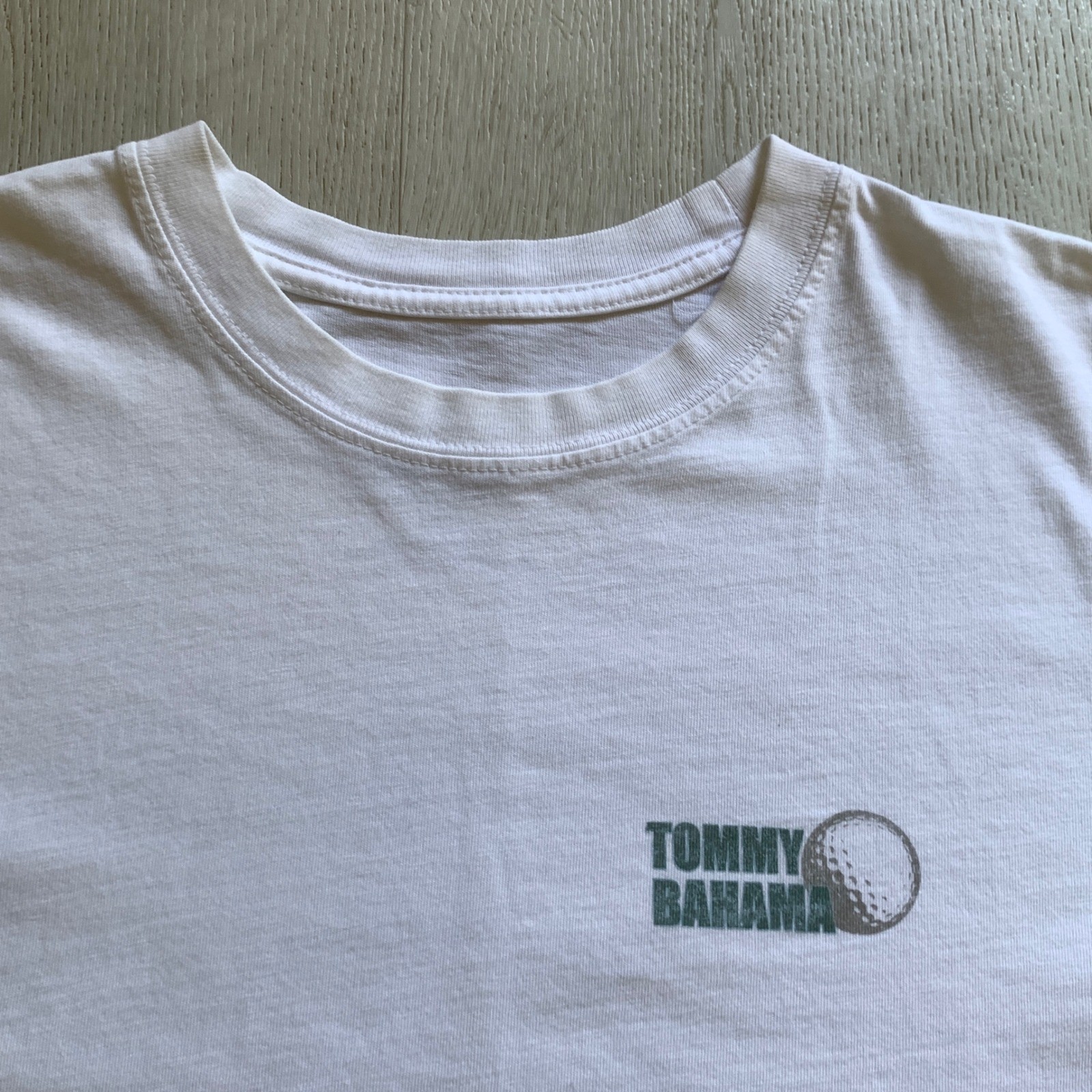 Tommy Bahama Relax Mens White Golf Cart Graphic T-Shirt Large 0-18 in 3.5 Hours gallery