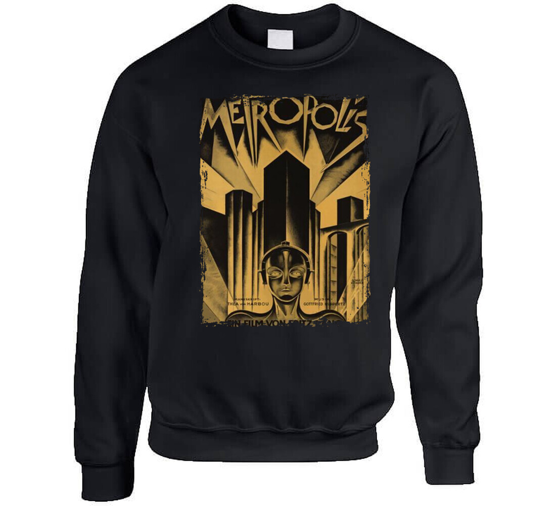 Metropolis 20s Sci Fi German Movie T Shirt gallery