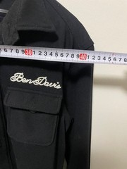 BEN DAVIS Wool Long Sleeve Shirt L Size Vintage Japan