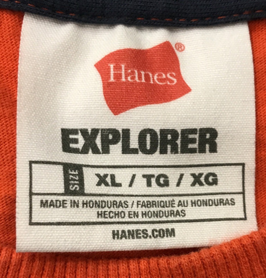 JoshuaTree XL Shirt NationalPark Graphic LongSleeve DynamicOrange Cotton Hanes gallery