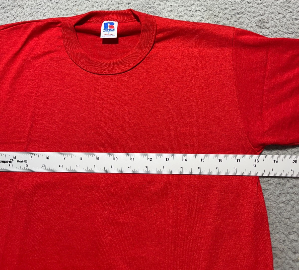 Vintage Rawlings Mens T Shirt Medium Red Single Stitch VINTAGE Made in USA 80s gallery