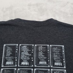 Daniel Johnston Shirt Mens Medium Black Double Sided Cassette Grid Album Art Tee