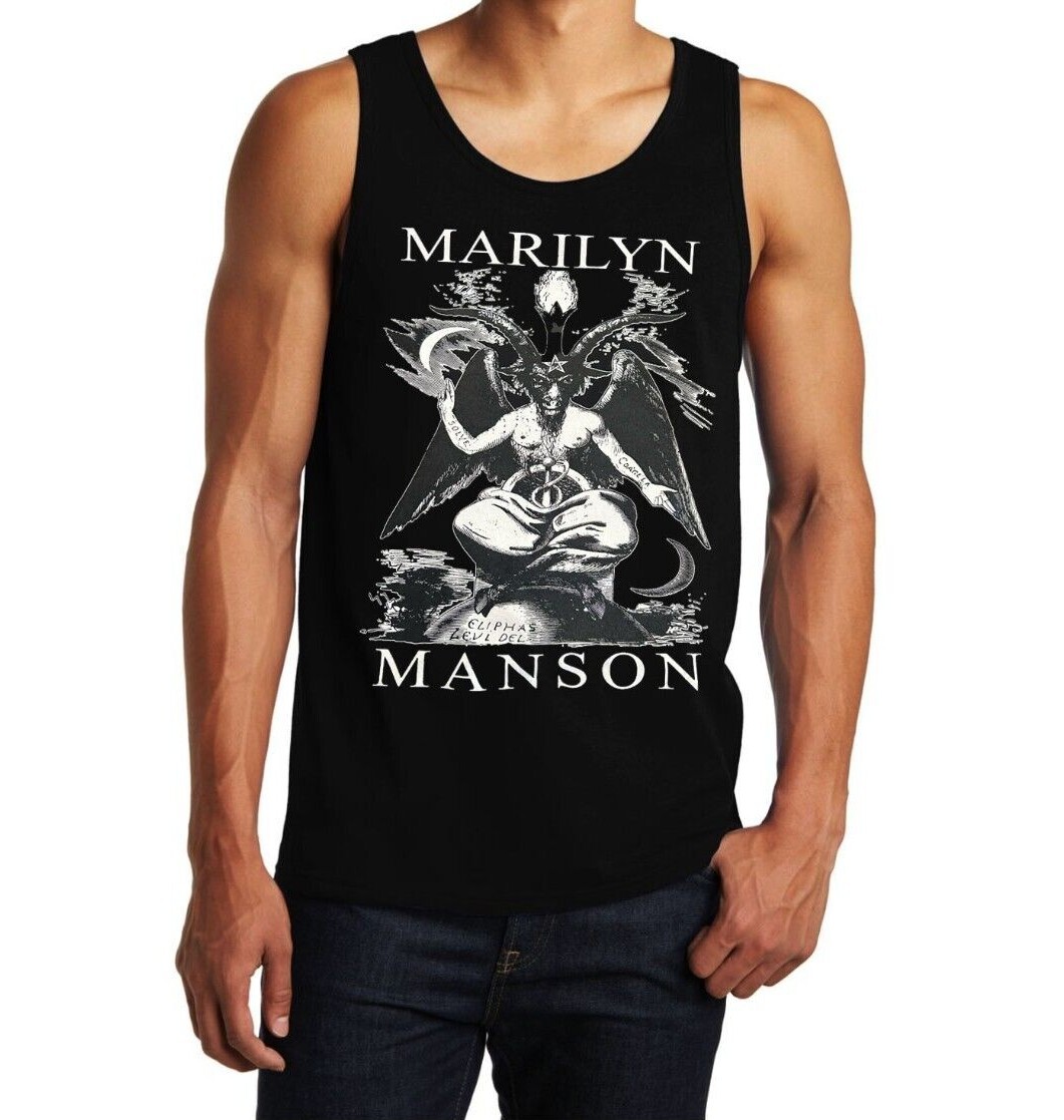 Marilyn Manson Rock Men's Tank Tops (Multiple Variations) gallery