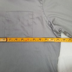 Geoffrey Beene Fitted Long Sleeve Button Down Dress Shirt Men’s 18 34/35 Grey
