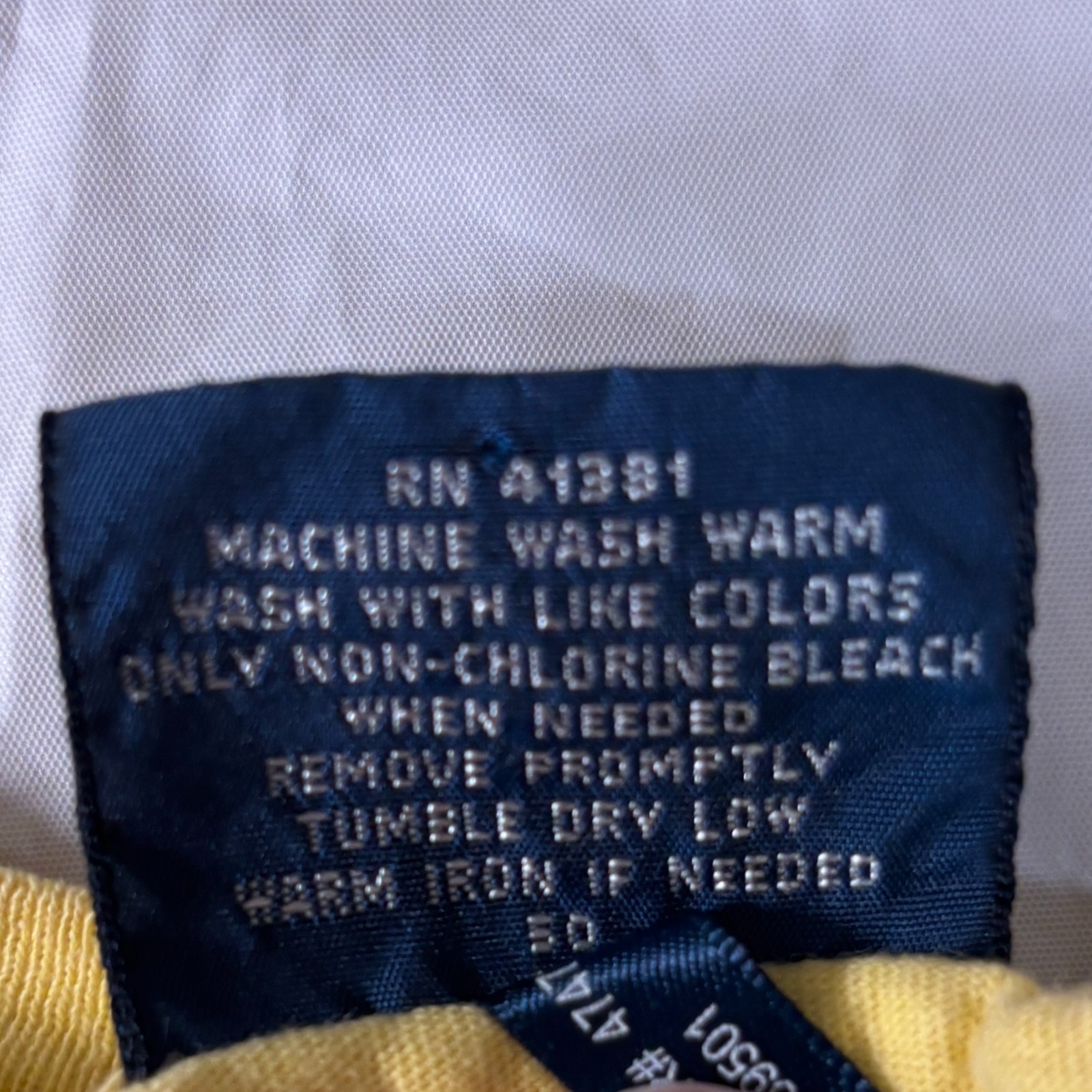 Polo Ralph Lauren Graphic Tee Yellow Short Sleeve Large Pony Crewneck Shirt SM gallery