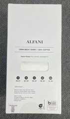 ALFANI Men’s XXL 4-Pack Slim-Fit Solid Cotton Undershirts 4 Total Shirts NWT