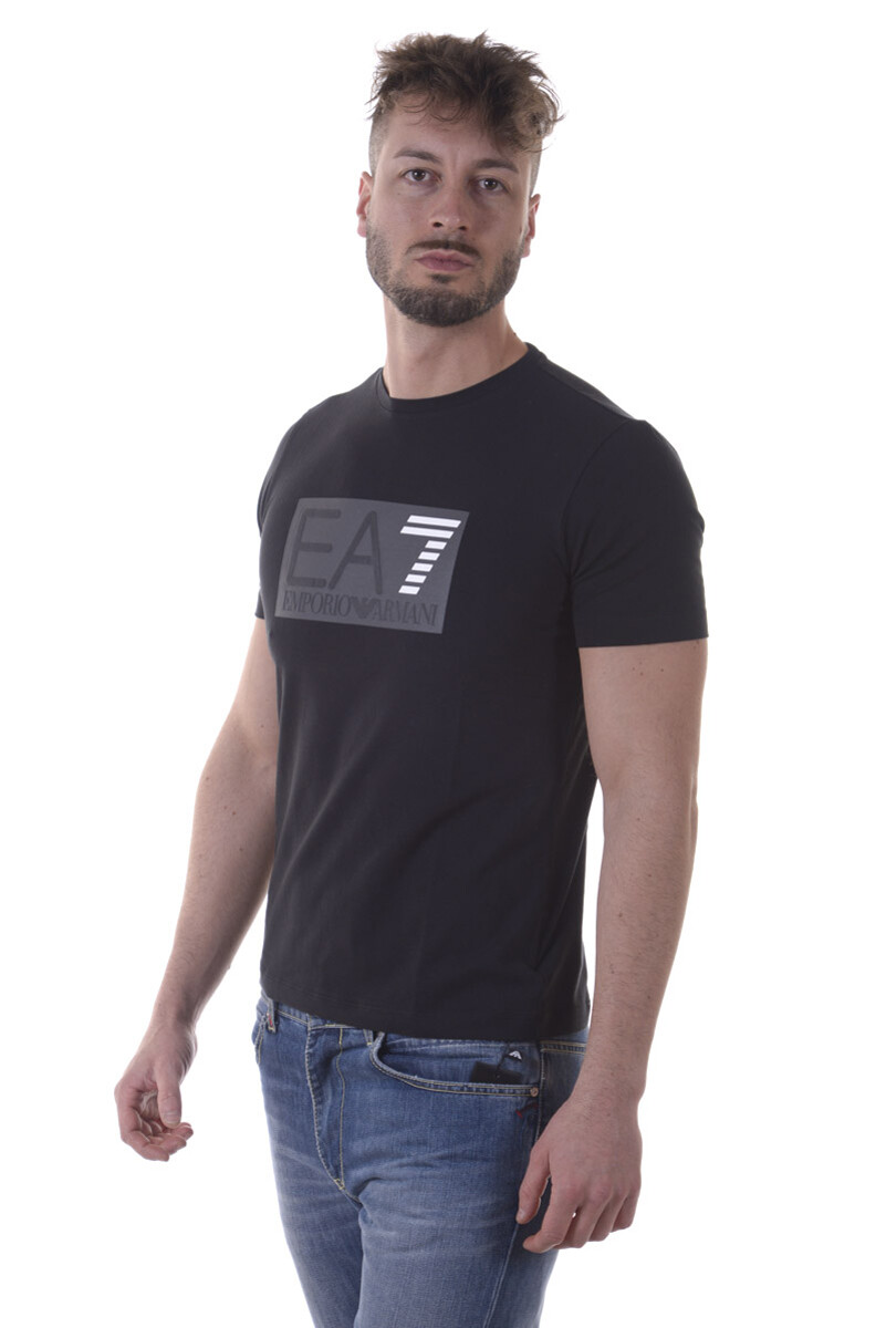 Emporio Armani EA7 T-Shirt Man Black 3YPTM0PJ20Z 1200 Sz XXL MAKE OFFER gallery