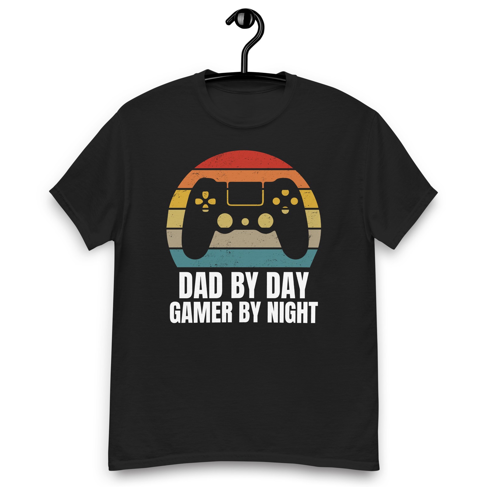Dad By Day Gamer By Night Retro Gaming Design for Gaming Fathers gallery