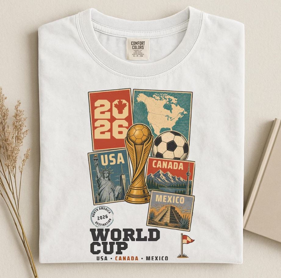 USA Canada Mexico 2026 Soccer Tee, Football Fan Shirt gallery
