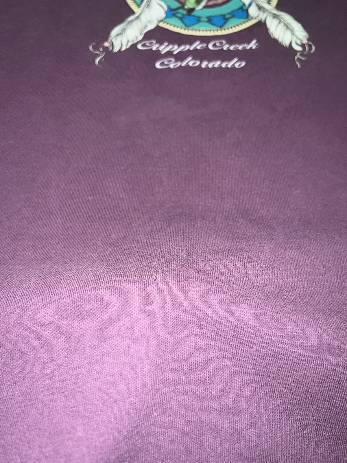 Cripple Creek, CO T-shirt SEE MEASUREMENTS Single Stitch Dreamcatcher Purple VTG gallery