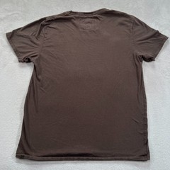American Eagle T-Shirt Men’s Size Large Brown Classic Fit 1977 Graphic Print Y2K