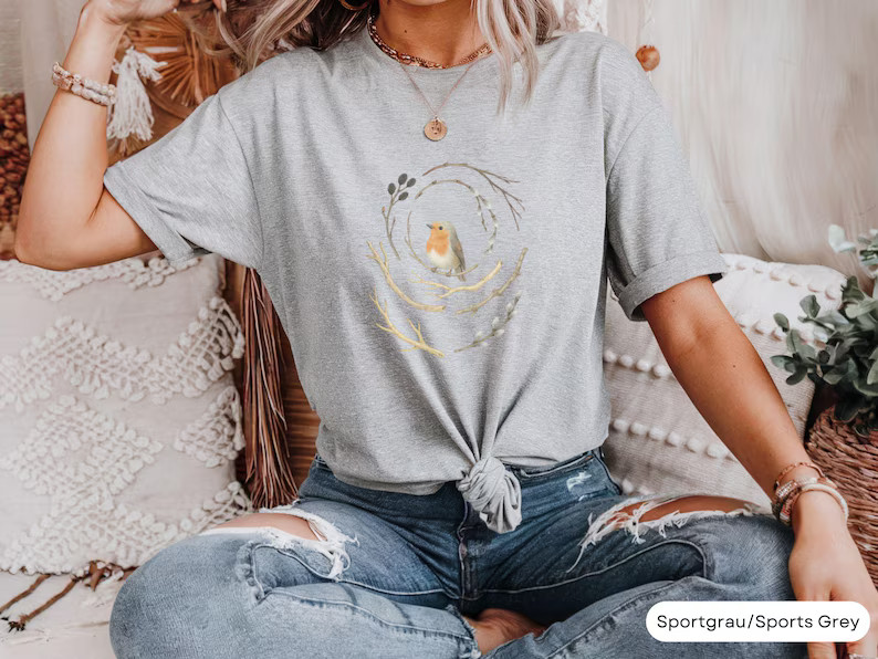 Bird Nature Bird Lover Wildlife Animal Outdoors Feather Watcher Comfort Tee gallery